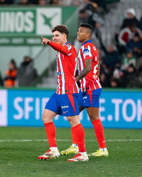 助攻小蜘蛛破门！小西蒙尼当选马竞vs圣吉罗斯全场最佳球员